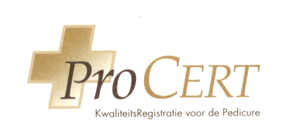 logo_procert_kwaliteitsregistratie_voor_de_pedicure praktijk voor  (sport) pedicure, medisch pedicure & podologie te Almelo